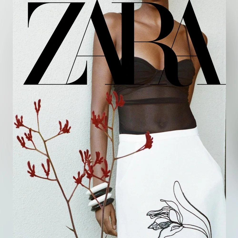 ZARA Trendy Business & Play Woman trousers, Relaxed in milky chocolate 🔥🔥🔥 - Picture 7 of 7
